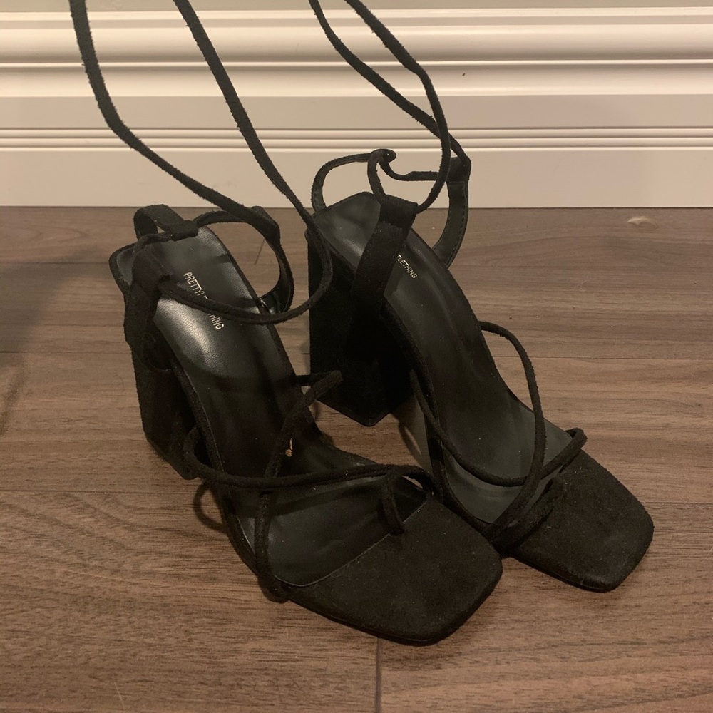 Pretty little things strappy heels